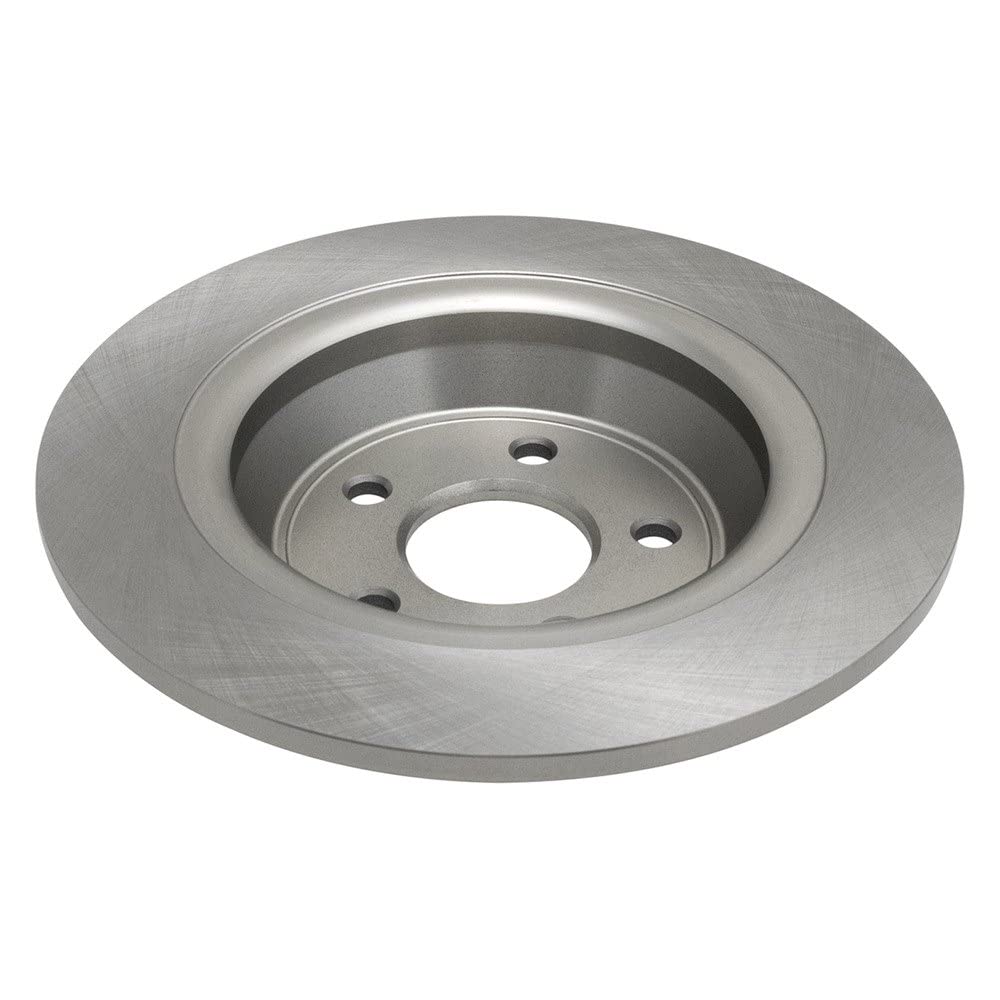 Trq Rear Brake Rotors Set Solid Compatible With 2013-2020 Ford Fusion 2013-2016 Lincoln Mkz