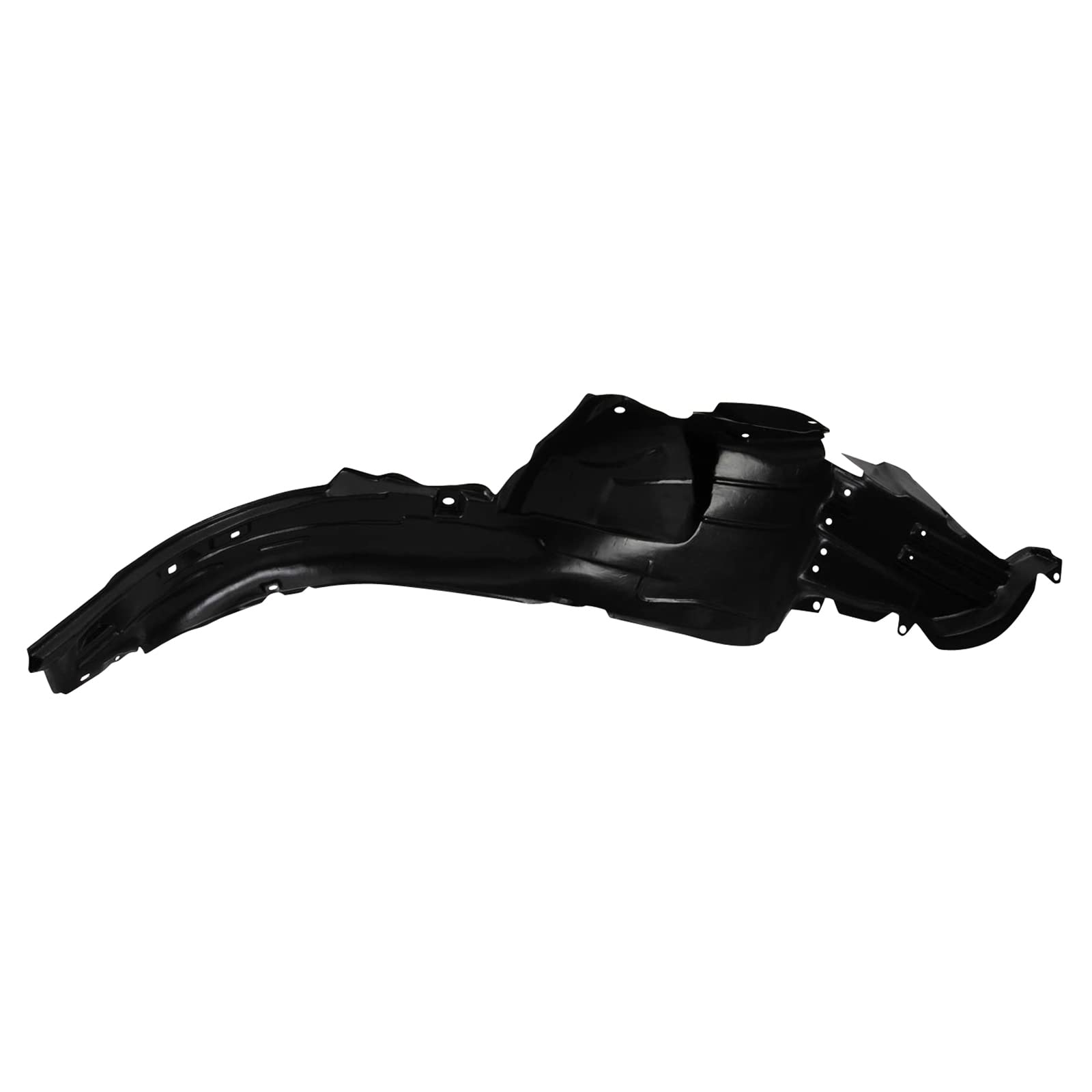 Trq Inner Fender Liner Set Compatible With 2006-2007 Subaru Impreza Su1248116 Su1249116