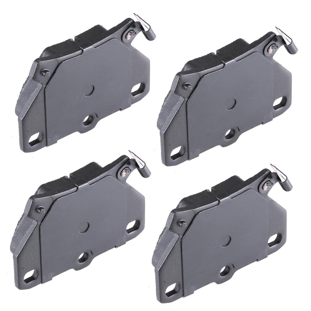 Cciyu D823 Rear Ceramic Disc Brake Pads Kit For Pontiac Vibe 2003-2006,For Toyota Celica 2000-2005,For Toyota Corolla 2005-2006,