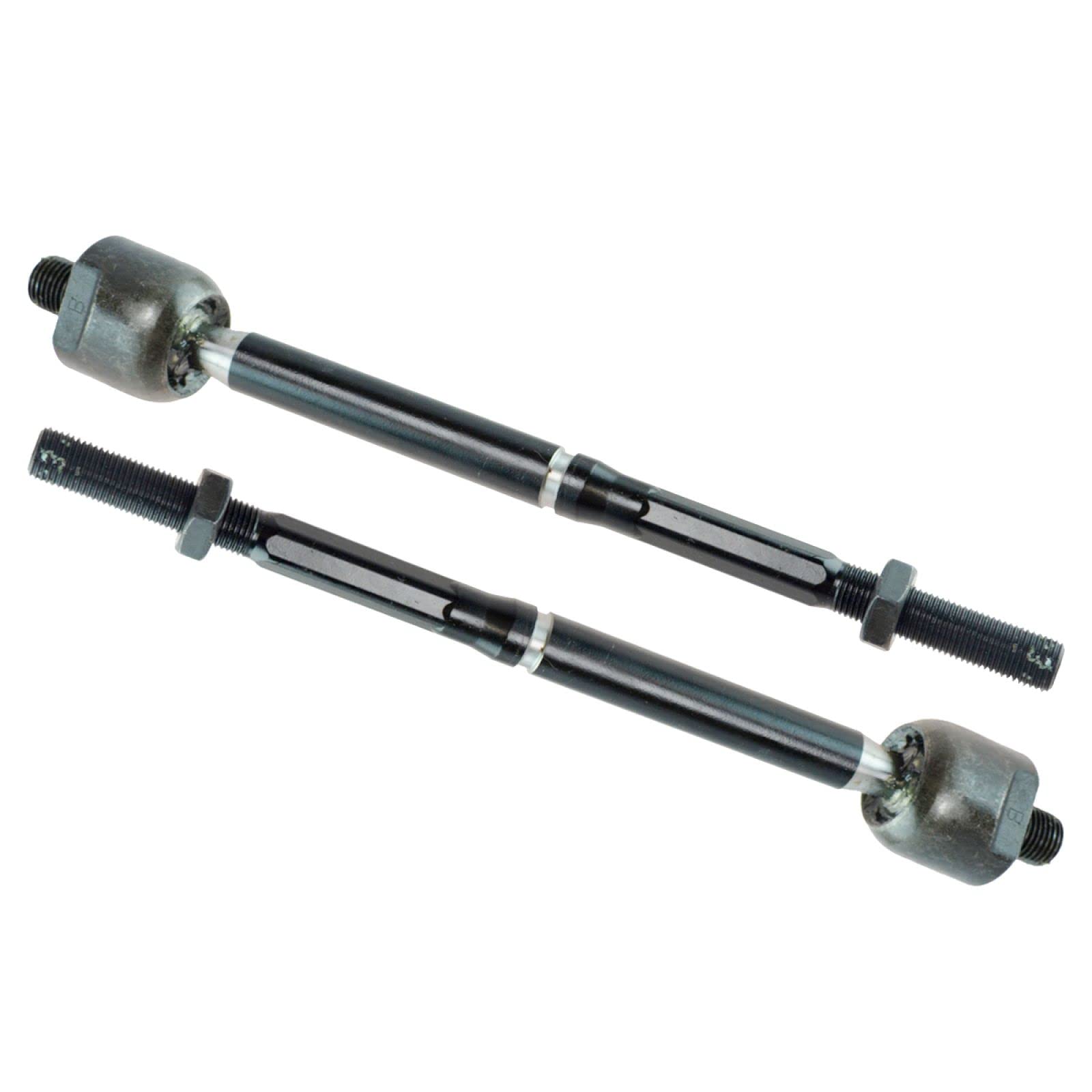TRQ Front Inner & Outer Tie Rod Set, 4 Piece, Compatible with 2000-2005 Toyota Echo, Model PSA55379