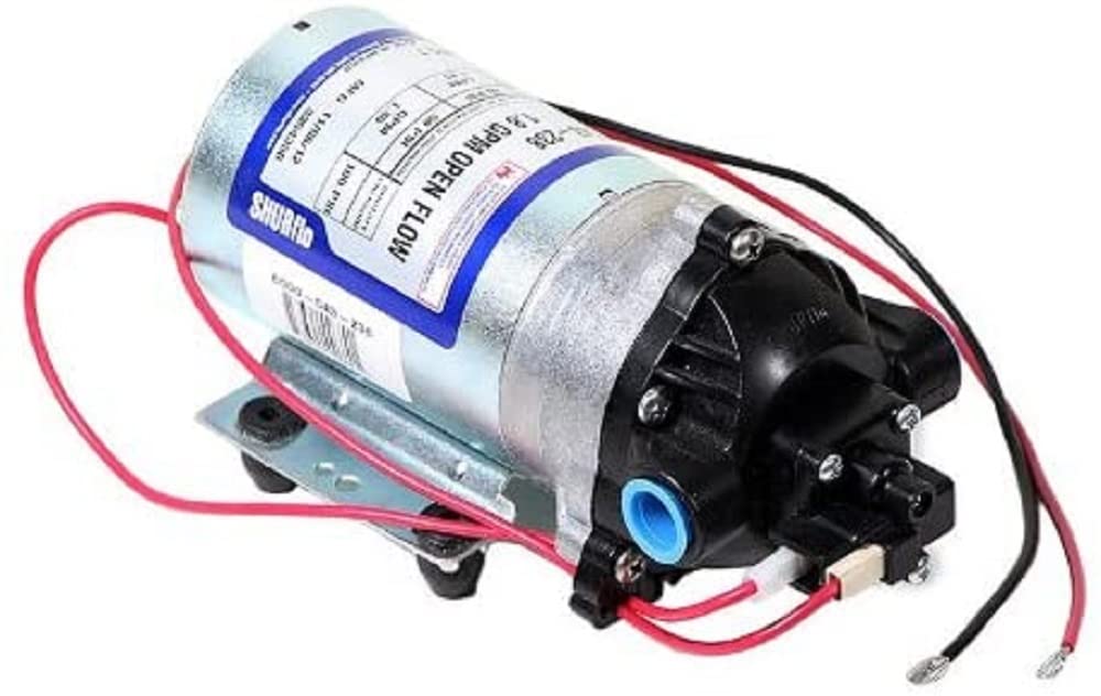 Shurflo 8000543238 On Demand 12VDC Diaphragm Pump With Pressure Switch For Heavy Duty Agricultural Spraying & Fluid Transfer, 