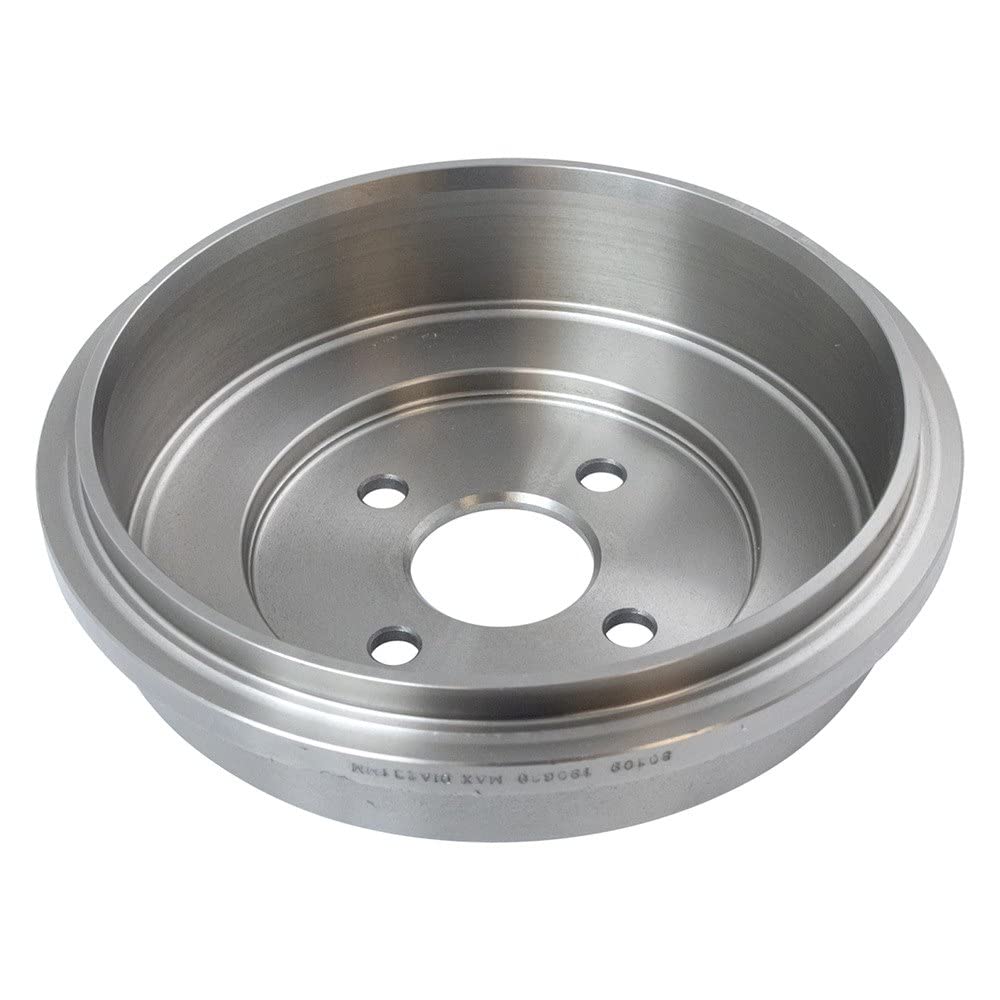 Trq Rear Brake Drum Pair Set For 2005-2008 Chevy Cobalt / 2007-2008 Pontiac G5 / 2003-2007 Saturn Ion / 2005-2006 Pontiac Pursui