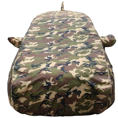 Autofact Waterproof Car Body Cover Compatible With Maruti Baleno New (2022 To 2023), With Mirror And Antenna Pockets,4X4 America