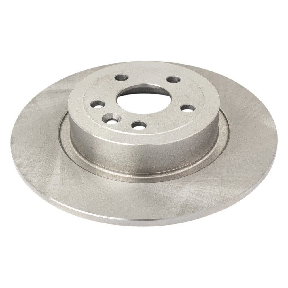 Trq Rear Brake Rotors Set Solid Compatible With 2016-2019 Land Rover Range Rover Evoque