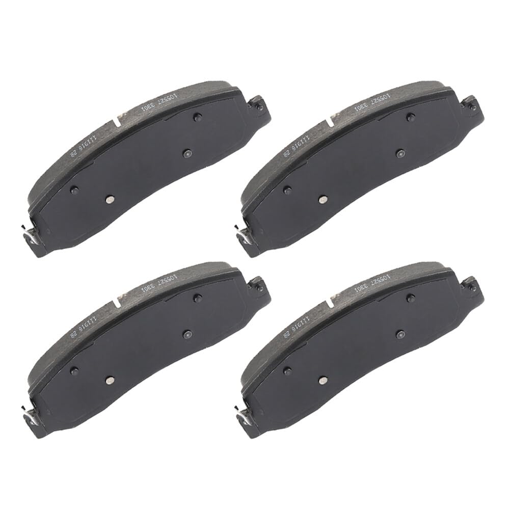 Cciyu D1333 Front Semi-Metallic Disc Brake Pads Kit For Ford For F-250 Super Duty 2008-2013, For Ford For F-350 Super Duty 2008-