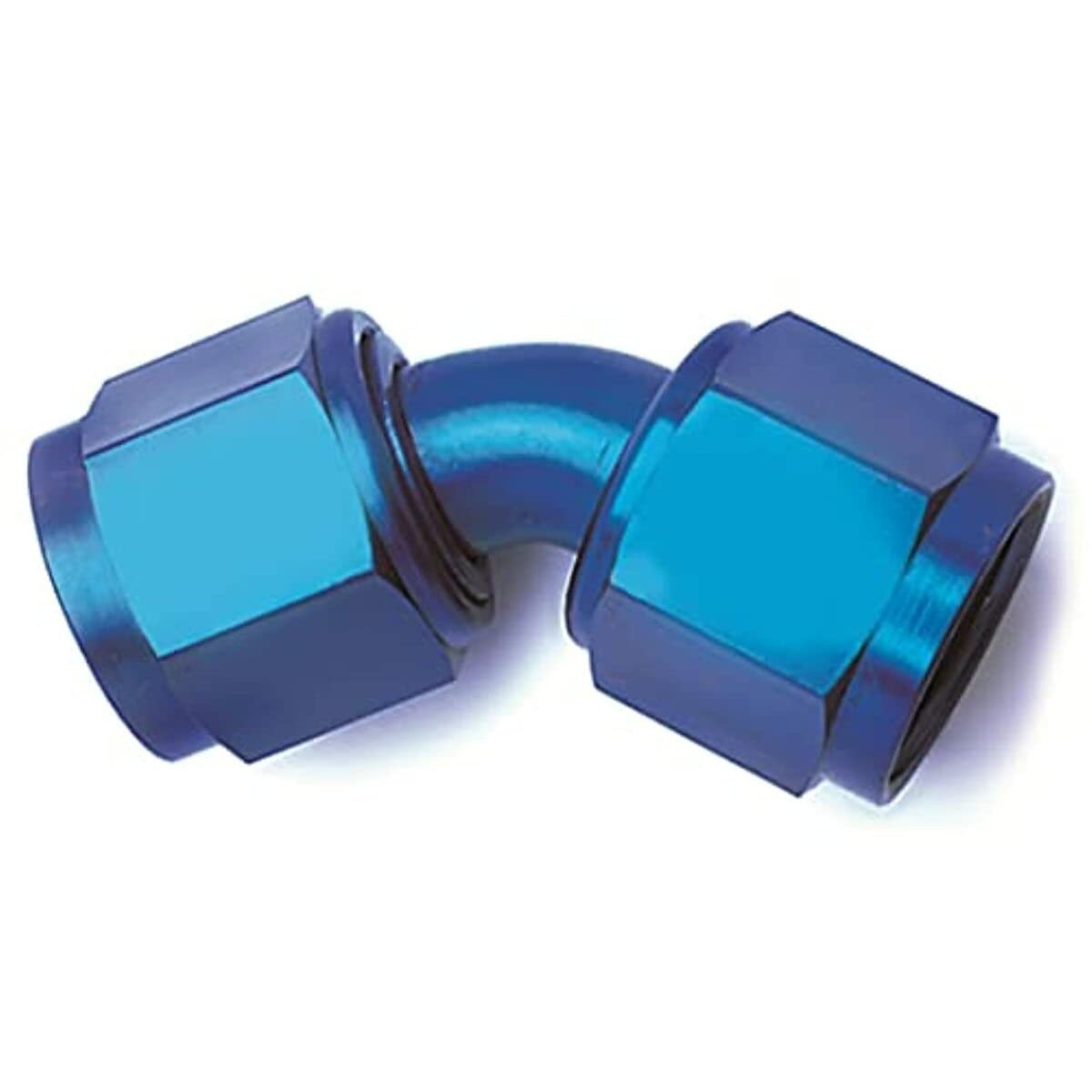 -8An 45 Blk Swivel Coupler