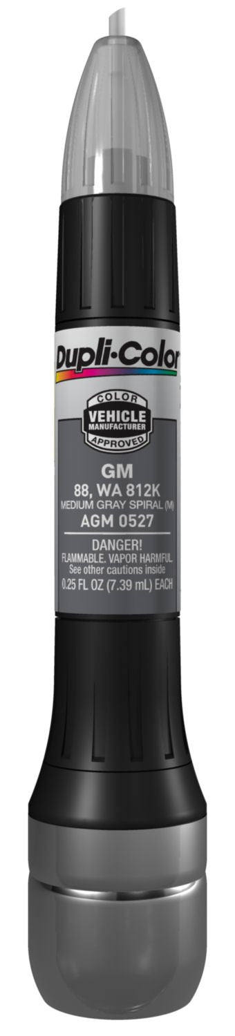 Dupli-Color AGM0527 Scratch Fix All-In-1 Exact-Match Automotive Touch-Up Paint - General Motors Medium Gray Spiral - 0.25 oz. Pa