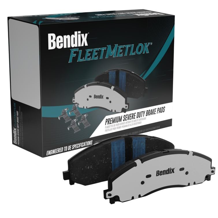 Bendix Fleet Metlok Mkd2236Fm Semi-Metallic Rear Brake Pads For Mercedes-Benz Sprinter 2019, Sprinter 3500 2024-2019, Sprinter 3