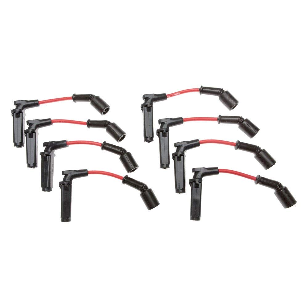 ACDelco Gold Spark Plug Wire Set 9748RR, Silicone, Black