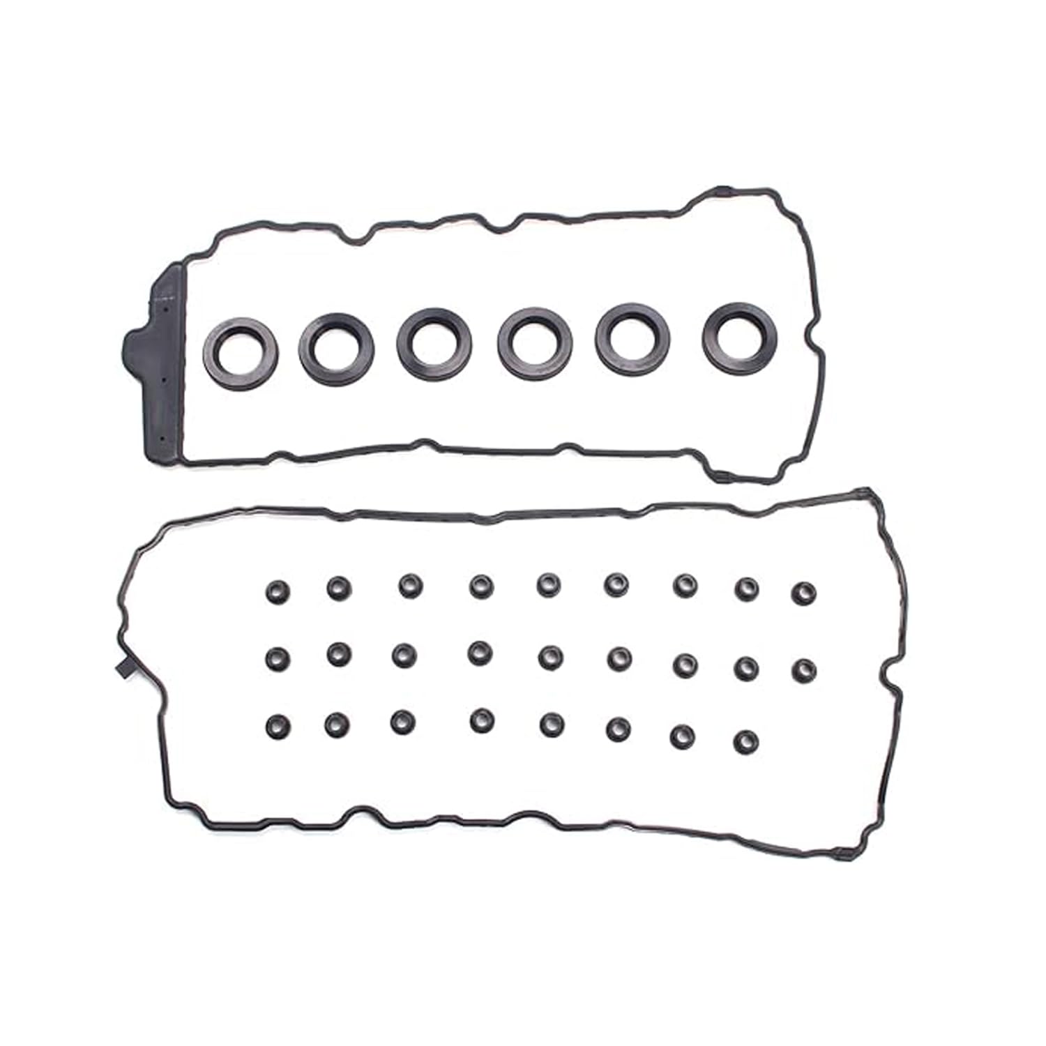AUCERAMIC VS50808R Engine Valve Cover Gasket Set Fit for 2008-2016 Buick Enclave, Cadillac CTS XTS STS, Chevy Impala Traverse Eq