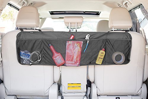 Glive Car Back Seat Organizer Auto Strap Multifunctional