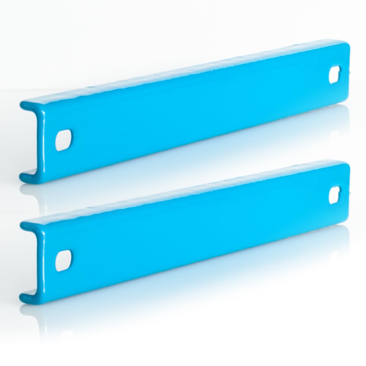 WFPOWER Rubber Coated Magnetic License Plate Holder, 2 Pack Strong Bar Magnet with Rubber Molded Plate for Test Driving, Dealer