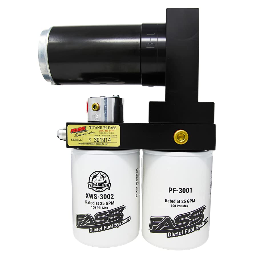 Tsd10180F140G Titanium Signature Series Diesel Fuel Lift Pump 140Gph@45Psi Fits Dodge Cummins 5.9L 1994-1998