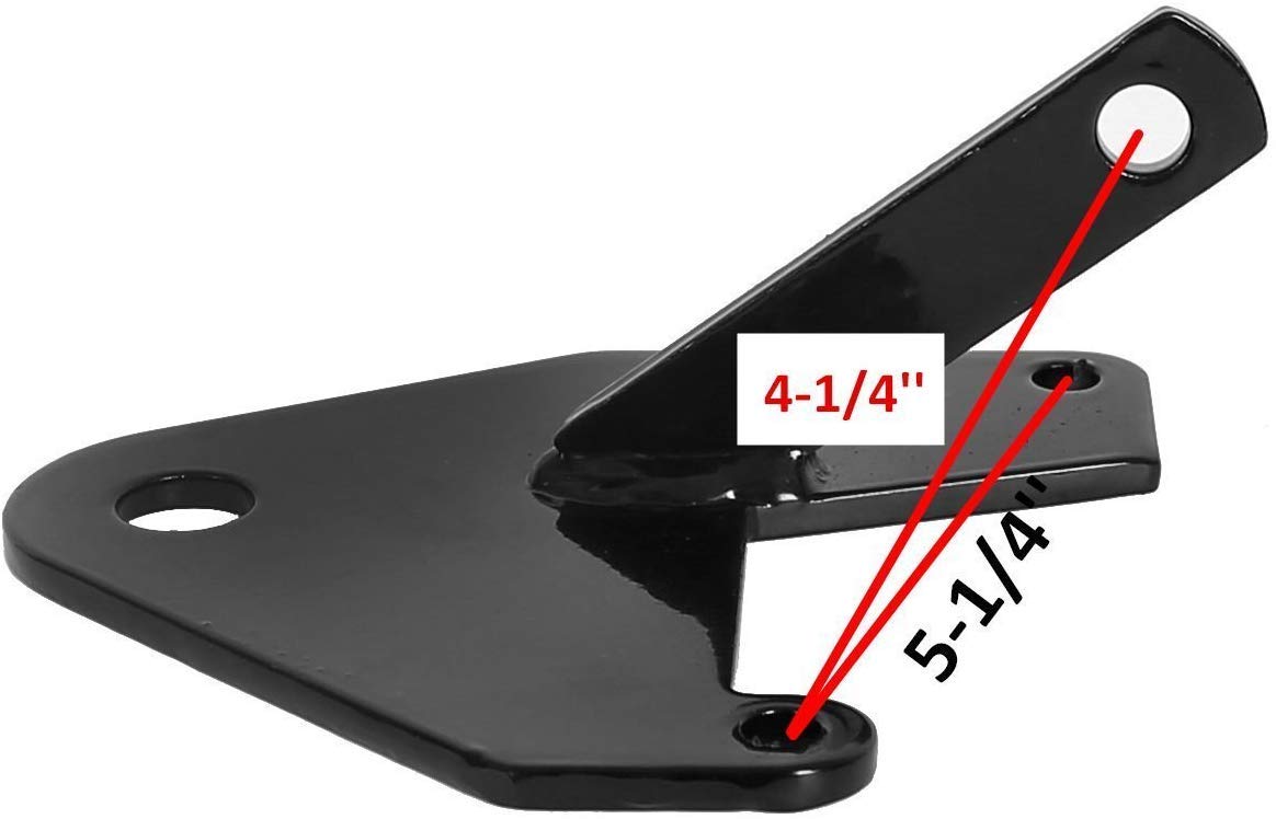 NIXFACE ATV Hitch for Honda 250 Recon TRX (1997-2018) - Black, Includes Hardware