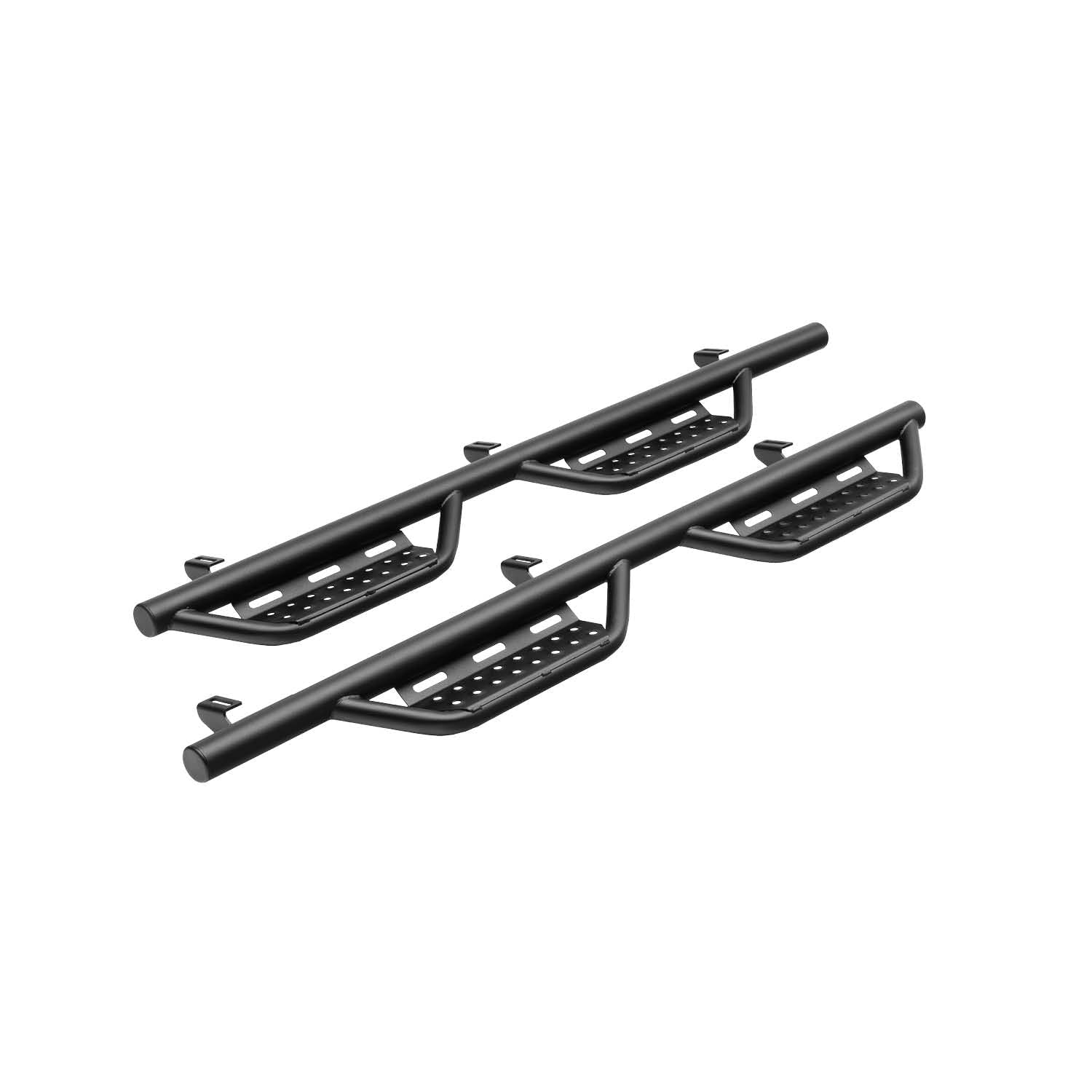 N-Fab Nerf Rs Steps For Silverado/Sierra | Cab Length, Steel, Textured Black | 107417322 | Fits 2007-2013 Chevrolet Silverado/Gmc Sierra 1500, 2008-2014 2500Hd/3500Hd (Gas) Extended Cab
