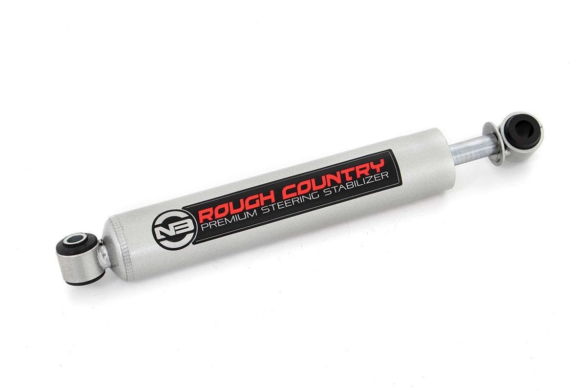 Rough Country N3 Steering Stabilizer for for 2018-2024 Jeep JL/JT - 8730530