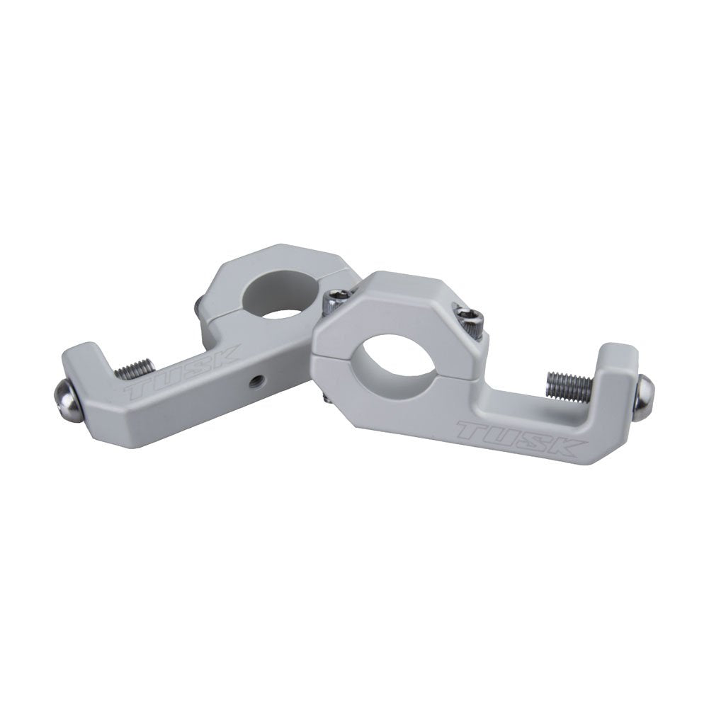 TUSK D-Flex Handguards with MX Shields, 1 1/8" Bar Mounts, Black, Model 1601730013
