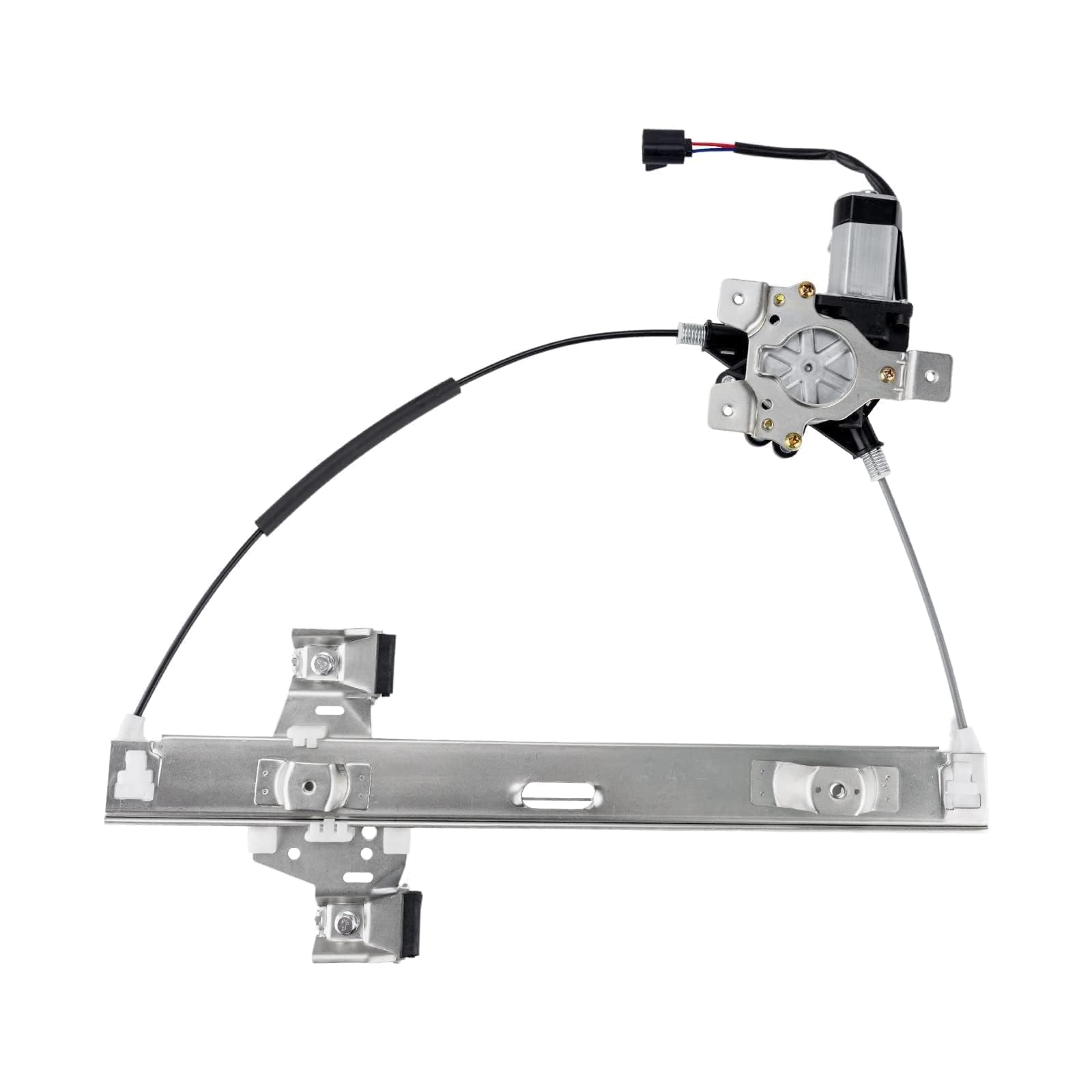 PHILTOP 751-708 Rear Right Passenger Side Window Regulator and Motor Assembly Original Equipment Replacement for H2 2003 2004 20