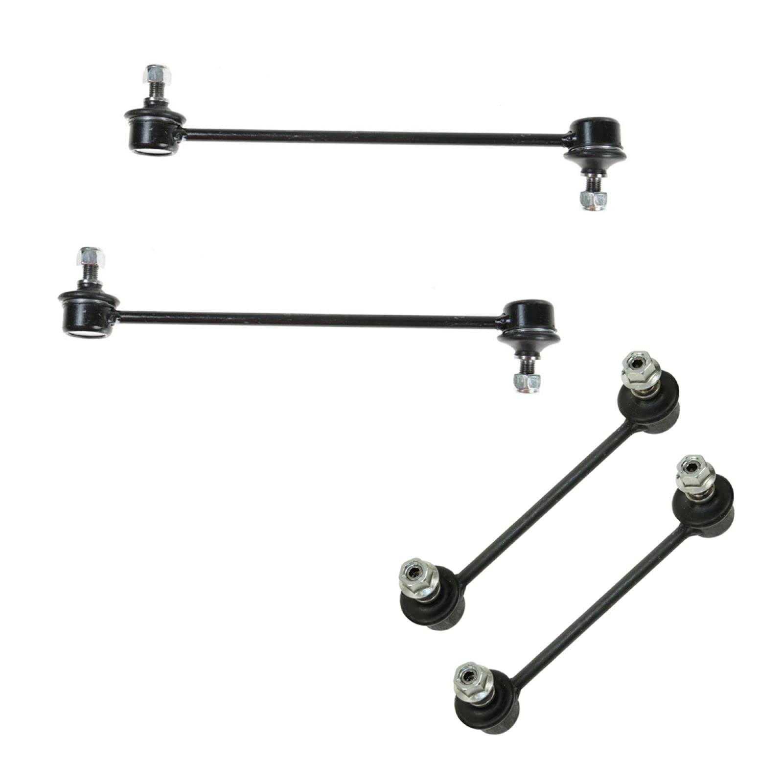 Trq Front & Rear Sway Bar Stabilizer Link Set Compatible With 2001-2003 Mazda Protege 2002-2003 Protege5