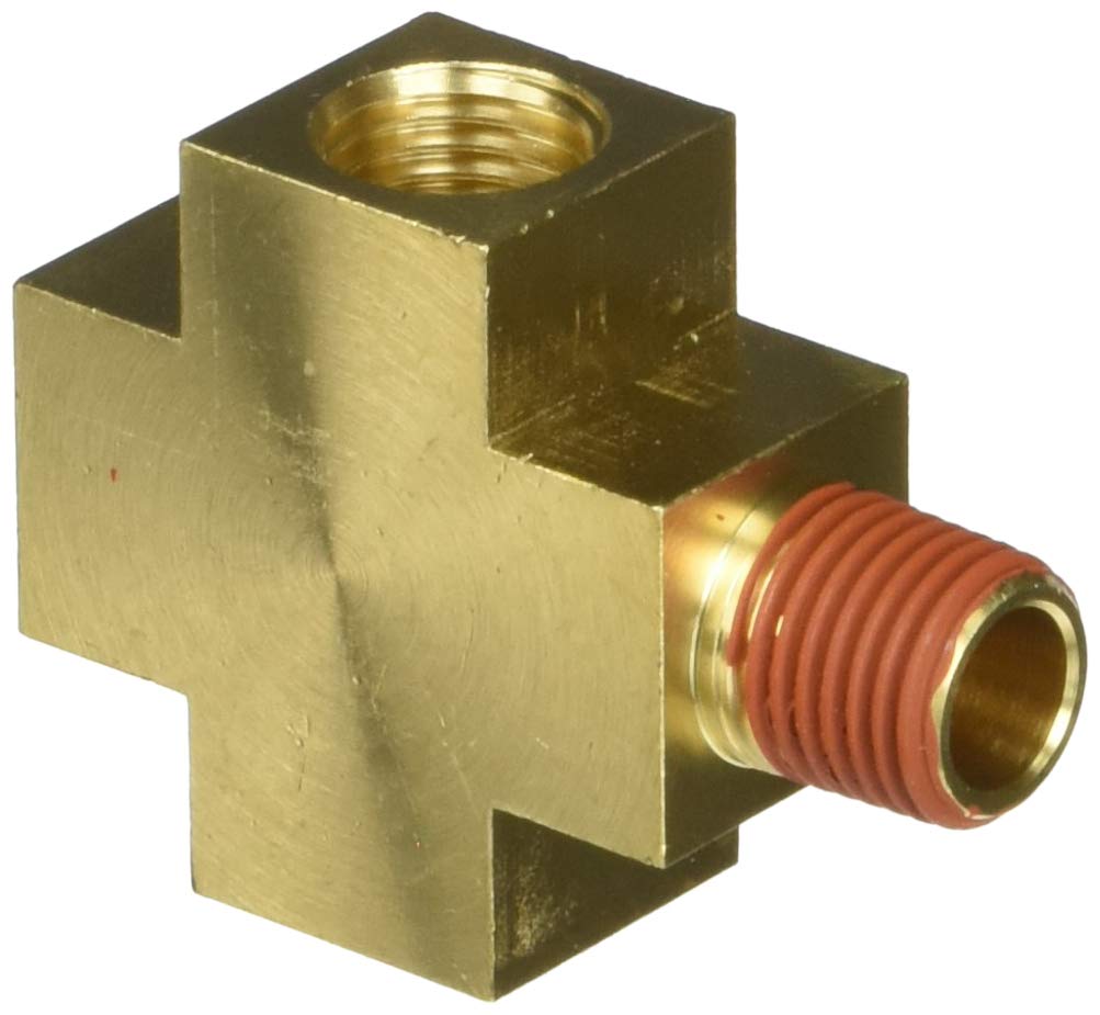 1/4'' M X 1/4'' F X 1/4'' F X 1/8'' F, Npt, 4-Way Fitting