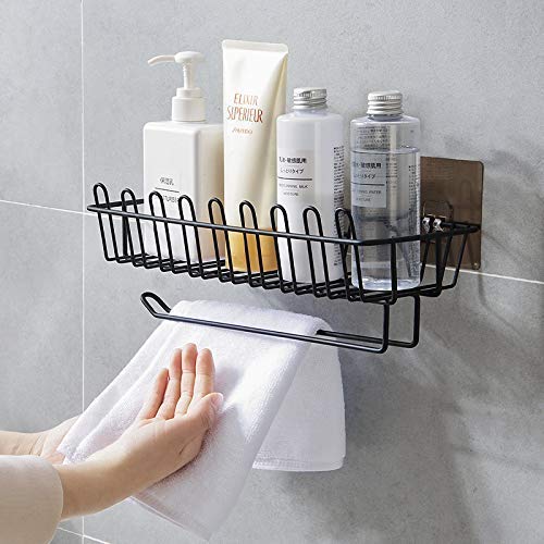 Gopendra Stainless Steel Wall Mounted Hanging Storage Holder With Towel And Tissue Rack Shower Rack Shelf For Bathroom (Av111 Sp