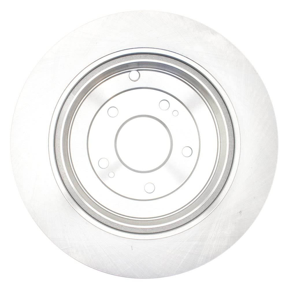 Trq Rear Brake Rotors Set Solid Compatible With 2010-2016 Hyundai Genesis Coupe