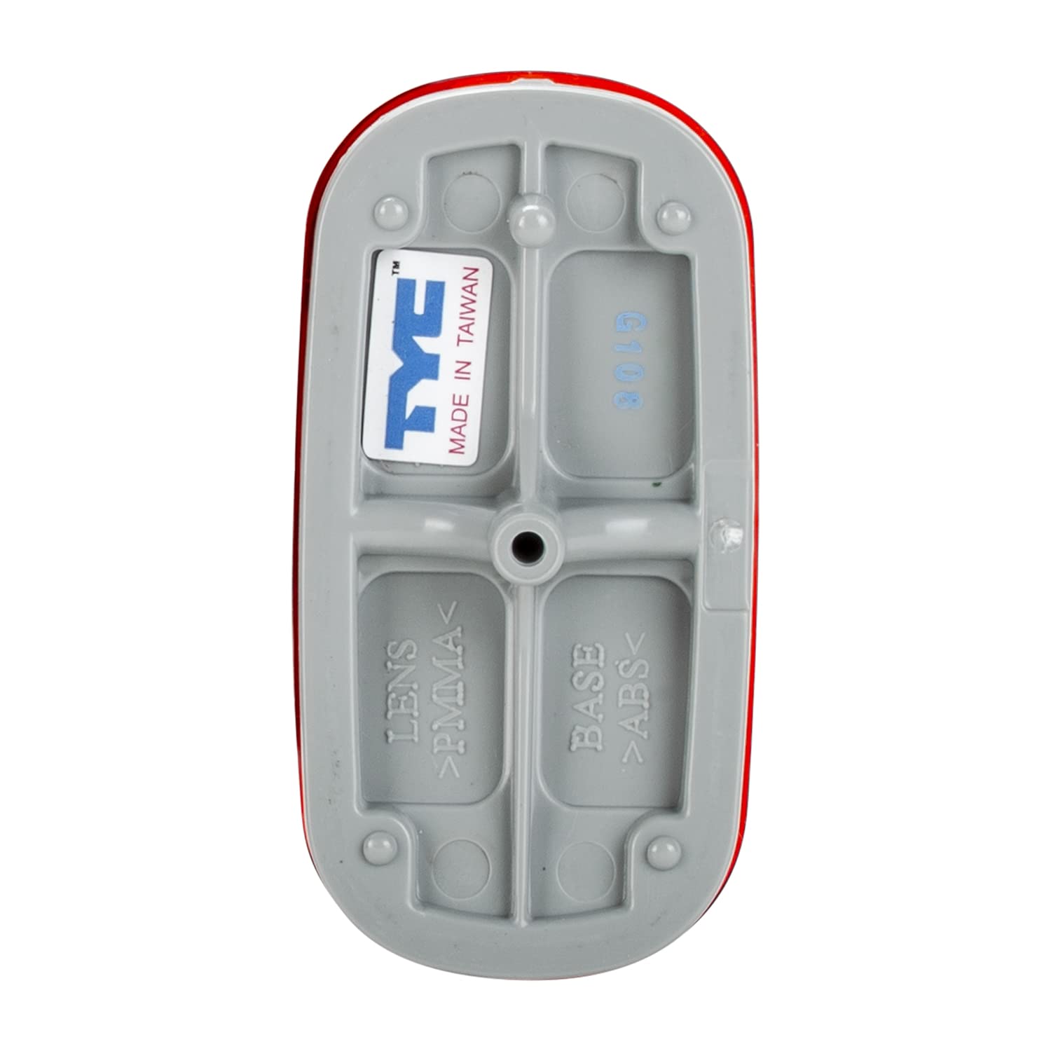 TYC Rear Reflector for Toyota Rav4 - Driver/Passenger Side, Red, Model 17-5201-00