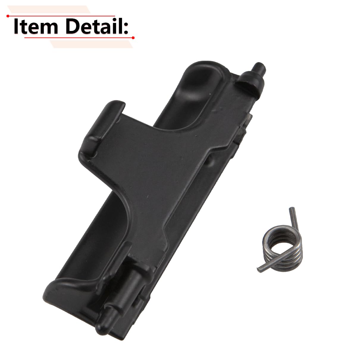 RLB-HILON Metal Center Console Latch Compatible with Acura RDX 2013 2014 2015 2016 2017 2018 Year, for 83417TX4A01,Same Spring a