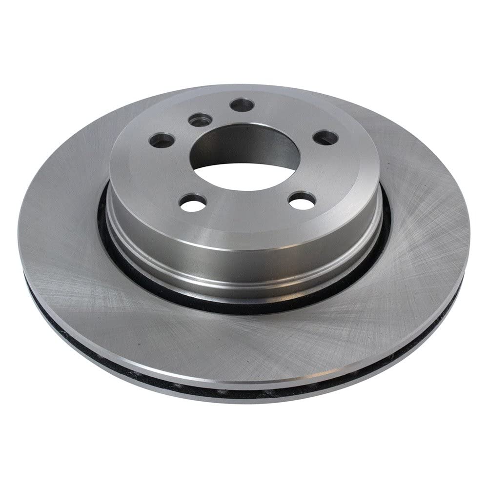 Trq Rear Brake Rotors Set Solid Compatible With 2004-2010 Bmw X3