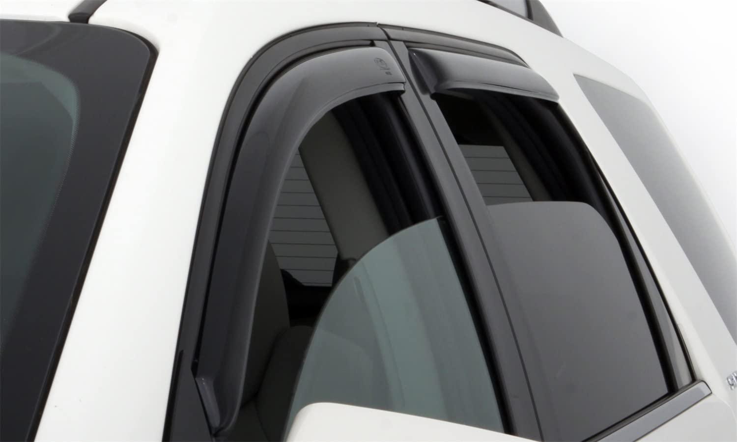 Auto Ventshade [Avs] In-Channel Ventvisor / Window Deflectors | Fits 2011 - 2017 Nissan Juke, 4 Pcs. | Smoke - 194378