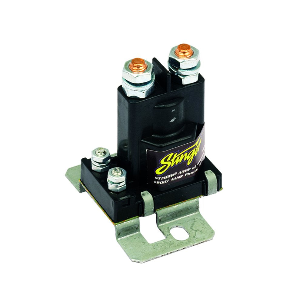 Stinger SGP38 80AMP Battery Isolator and Relay,BLACK