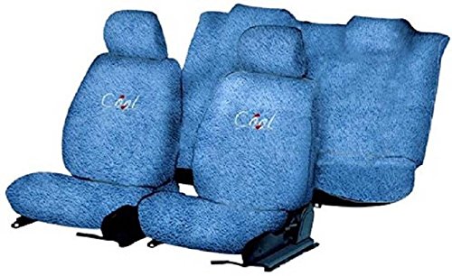 REXBURG Sweat Control (Blue) Towel Seat Cover for Hyundai I20 (20082013)