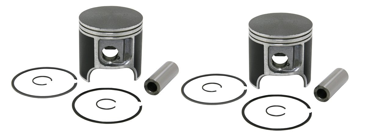 2 Piston Kits For Polaris Indy 600 Rmk Standard Bore 74.5Mm 1998 1999 2000 2001