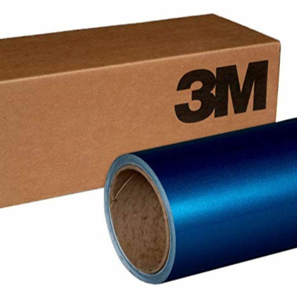 3M 1080 G227 Gloss Blue Metallic 5Ft X 1Ft (5 Sq/Ft) Car Wrap Vinyl Film