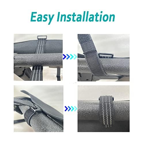QYMOTO Rear Windshield for Polaris Ranger 570, Clear PVC Canvas Dust Panel, Midsize Model, Easy Installation
