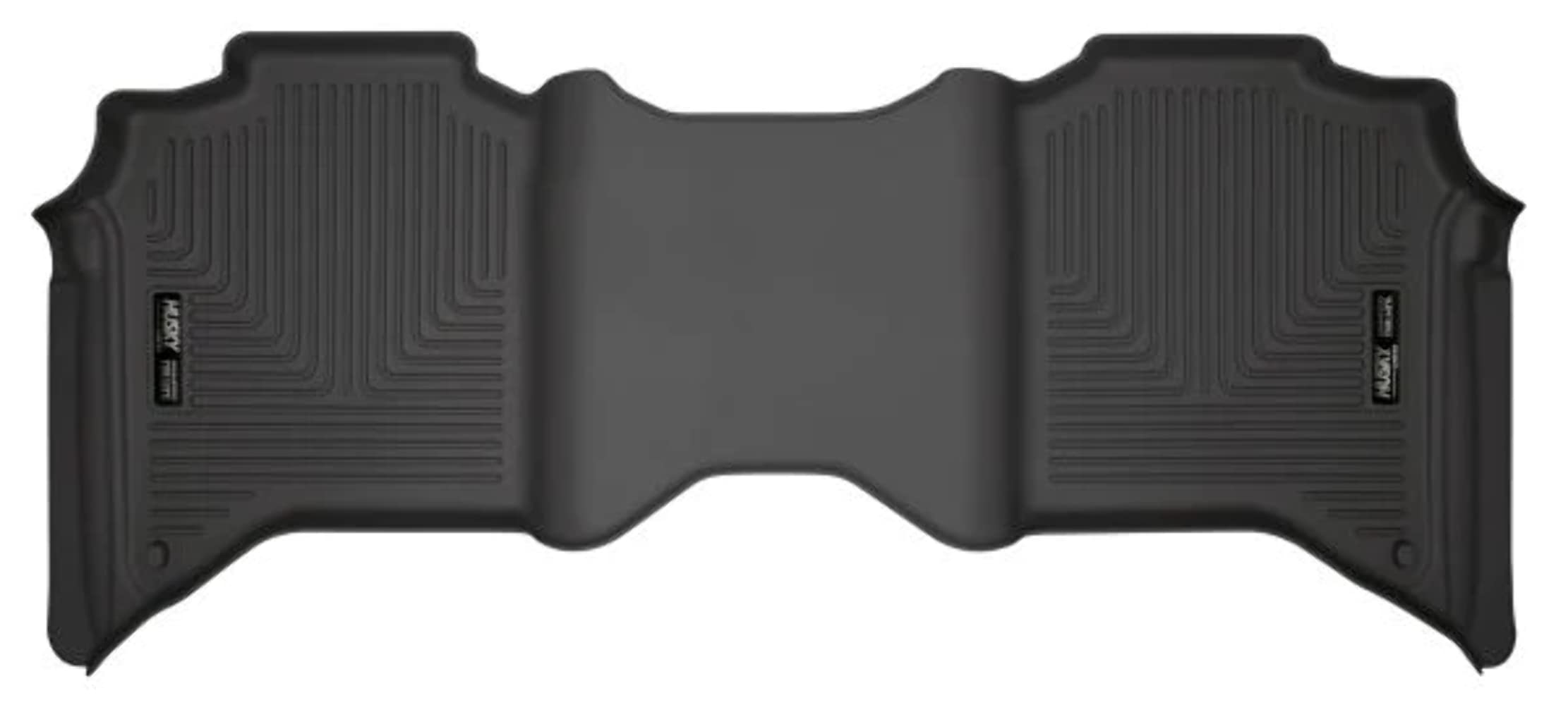 Husky Liners Weatherbeater Floor Mats | Fits 2019-2024 Ram 2500, Ram 3500 Crew Cab | 2Nd Row, 1-Pc Black - 14101