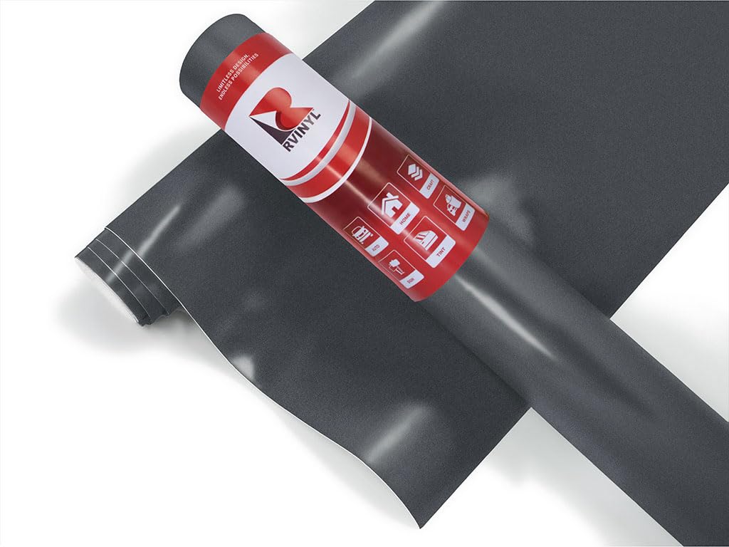 3M 2080 Series S271 Satin Thunder Cloud - 5Ft X 6 '' - Dual Cast Car Wrap Vinyl Film And Controltac Air Release Adhesives - Bubb