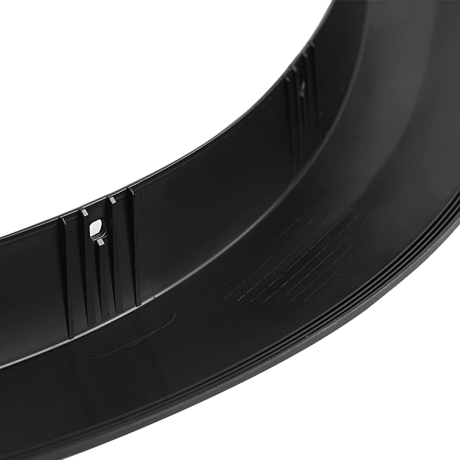 Spec-D Tuning 4Pc Front + Rear Factory Style Smooth Fender Flares Compatible With 2010-2017 Dodge Ram 2500 3500