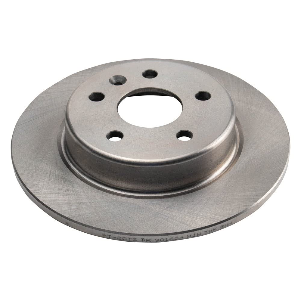 Trq Rear Brake Rotors Set Solid Compatible With 2017-2019 Chevrolet Bolt Ev 2016-2019 Cruze Volt