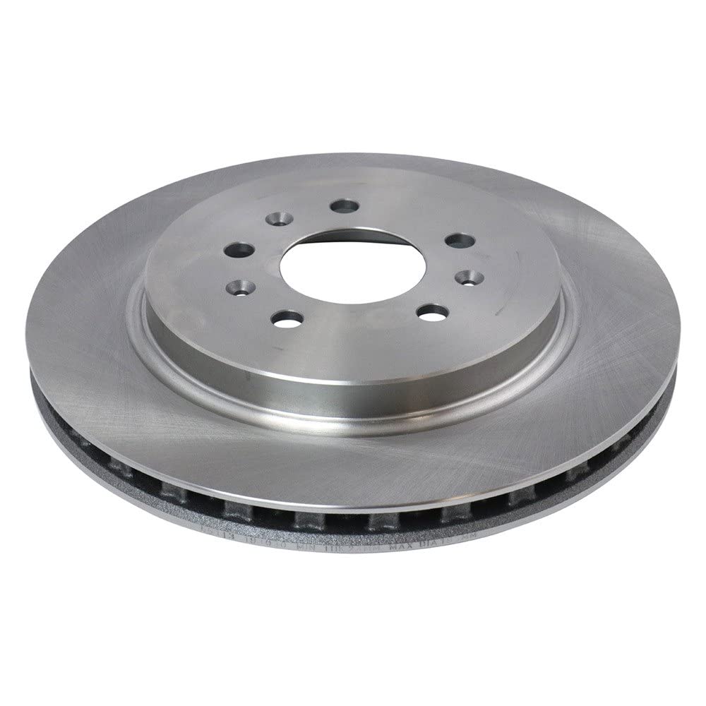 Trq Rear Brake Rotors Set Vented Compatible With 2006-2007 Cadillac Cts 2005-2011 Sts