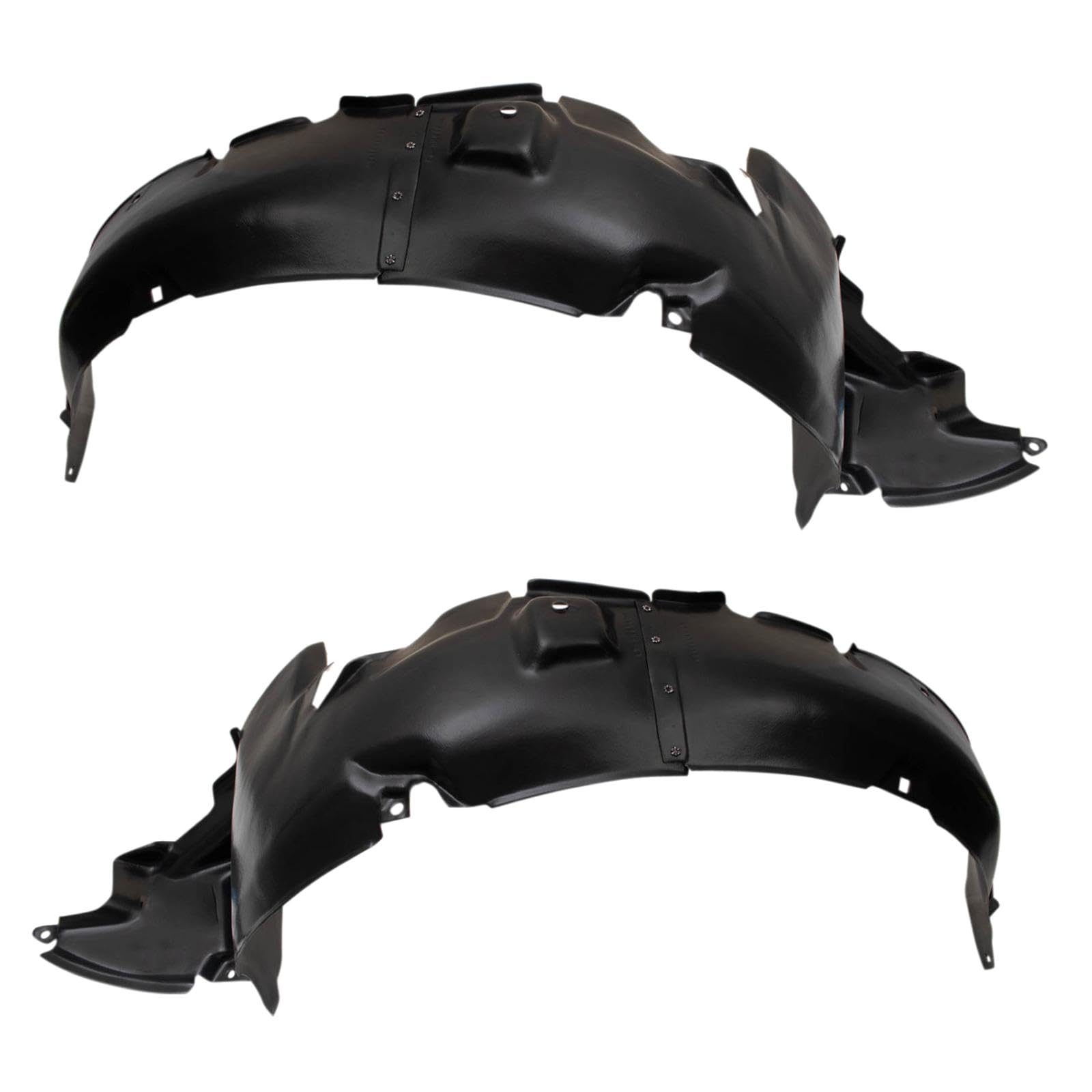 Trq Inner Fender Liner Set Compatible With 2003-2004 Hyundai Tiburon Hy1248110 Hy1249110