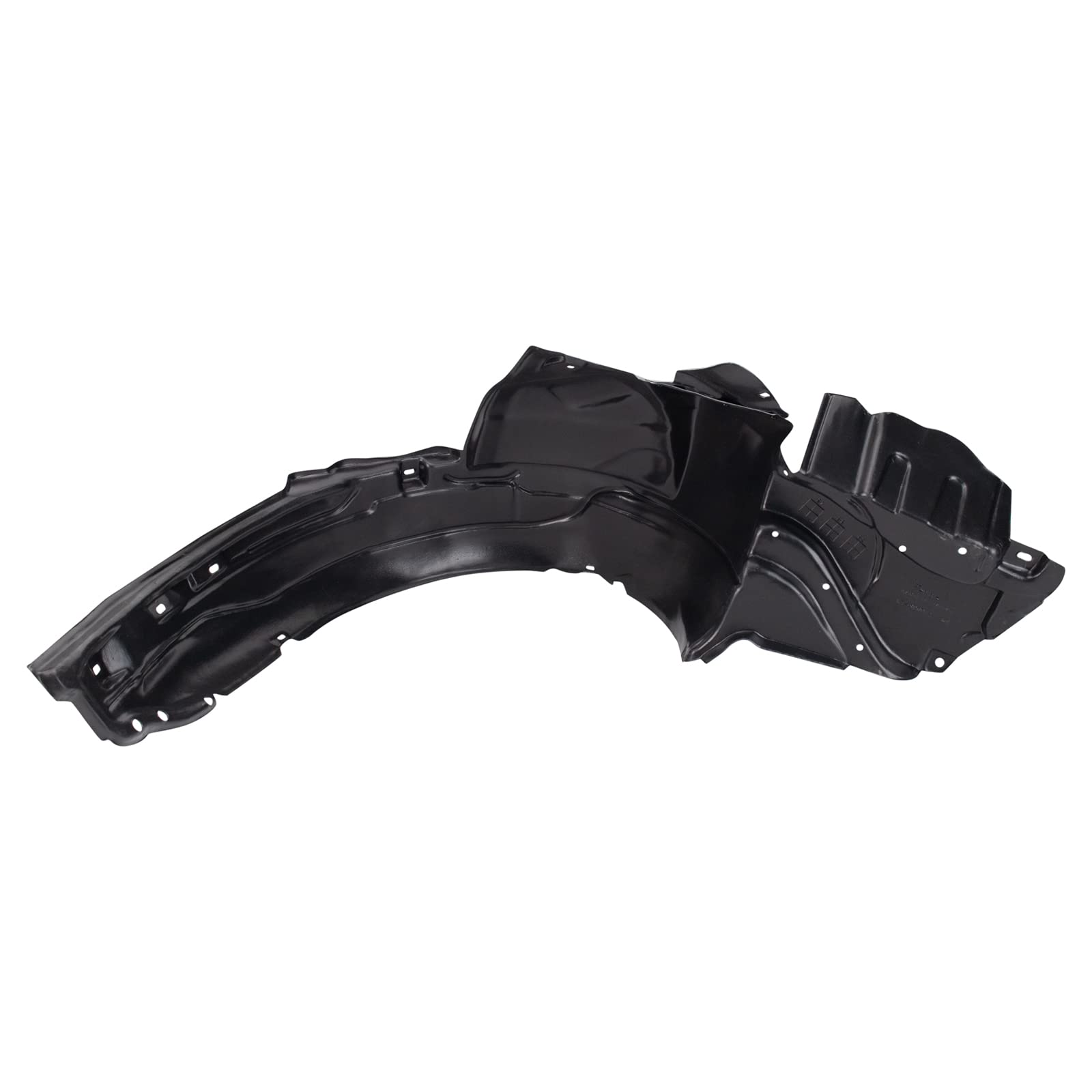 Trq Inner Fender Liner Set Compatible With 2002-2003 Subaru Impreza Su1248107 Su1249107