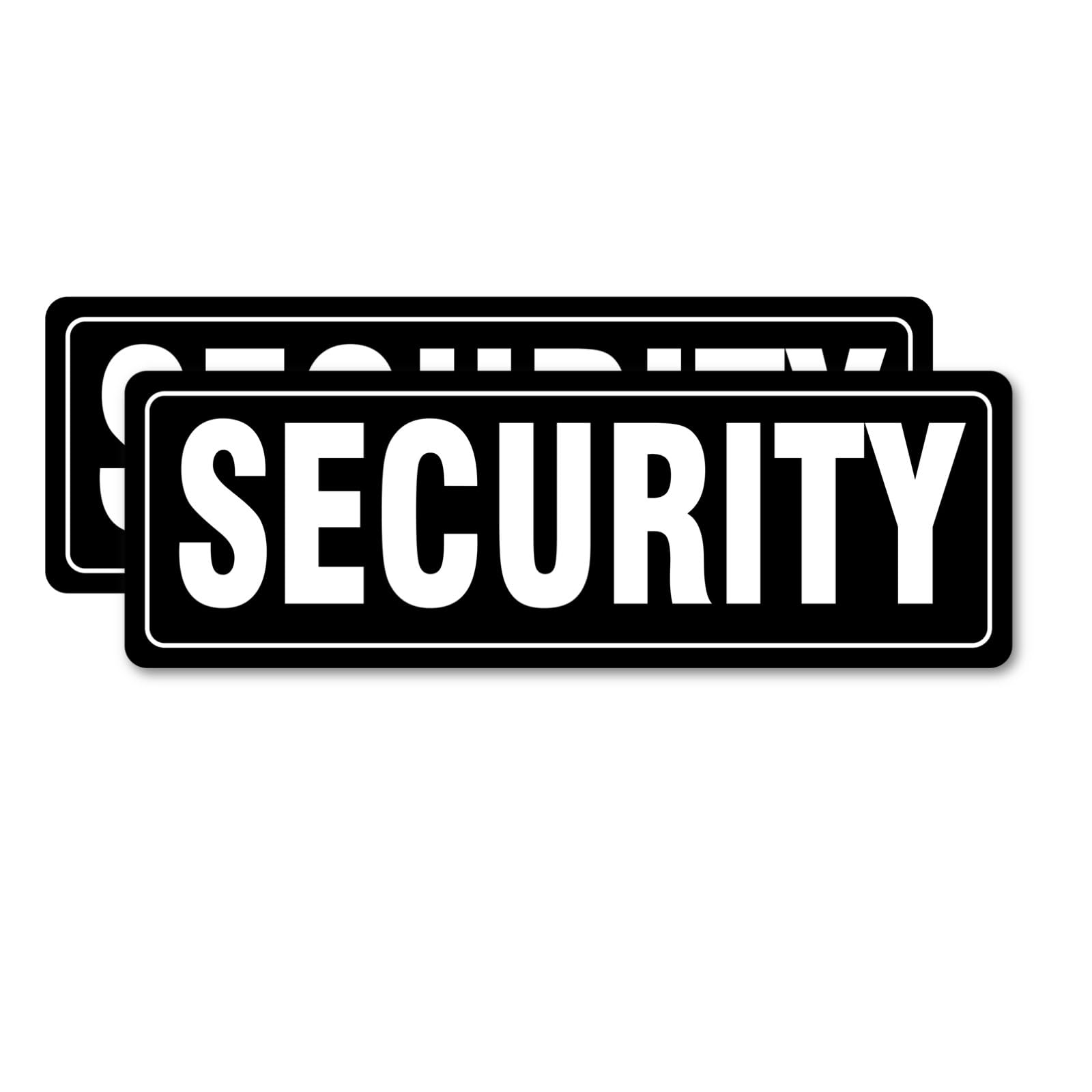 Security Sign Magnet, Black Security Officers Magnetic Signs for Vehicles Trucks, SUV and Cars, Rover, Patrol Security 16  5.3 (