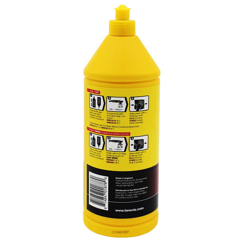 Farécla G3 Premium Abrasive Compound - 1kg, Foam, Beige, Model G3P101
