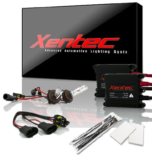 Xentec H10 (or 9140) 3000K HID Xenon Bulb Bundle with 55W EP Alloy Slim Ballast (Golden Yellow)