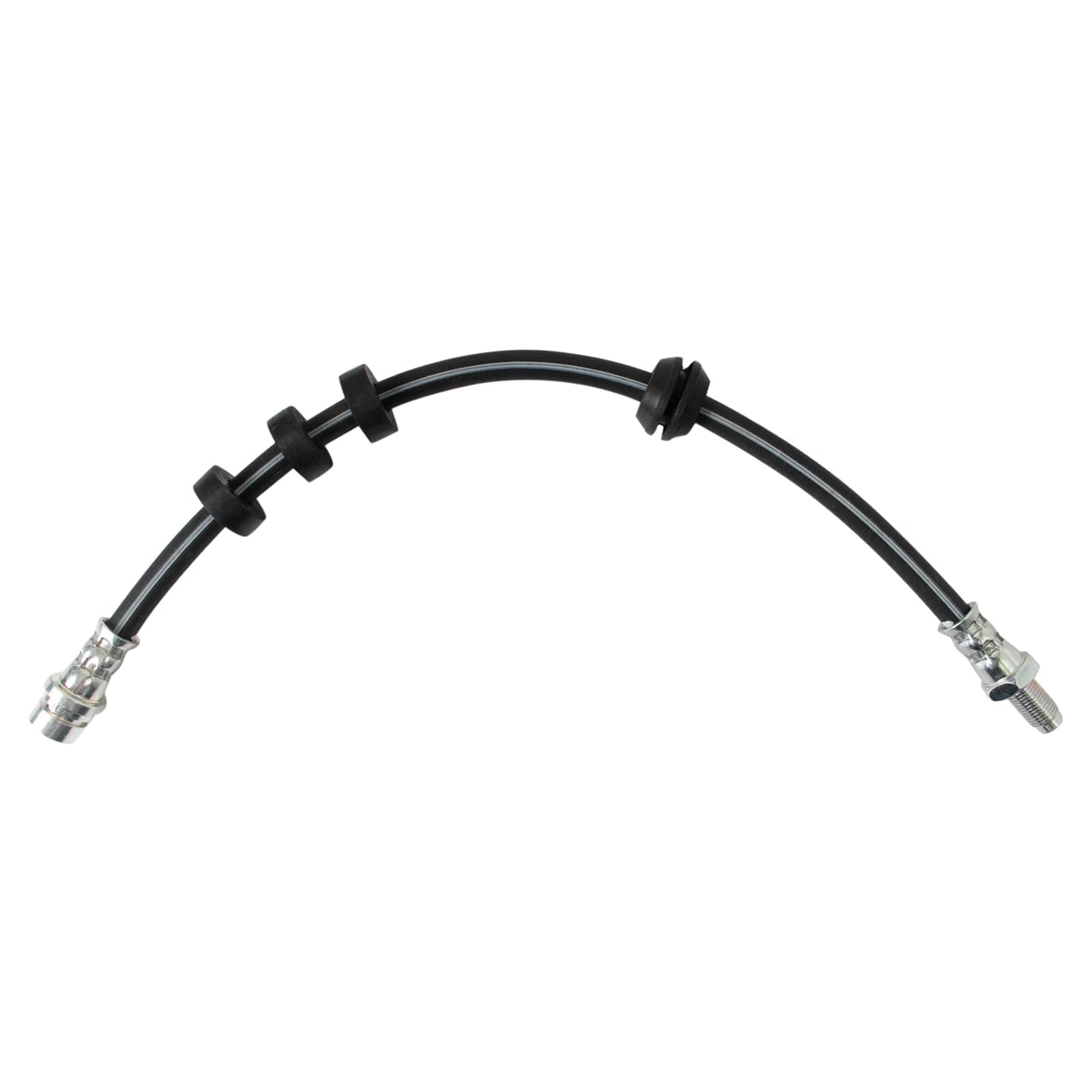 Trq Front Brake Hose Set Compatible With 2000-2004 Ford Focus