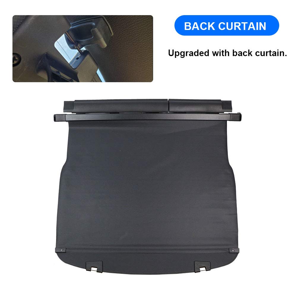 BOPARAUTO Cargo Cover 2024 2023 2022 for Mazda CX-5 Accessories 2017 2018 2019 2020 2021 Rear Trunk Shade Cover Luggage Cover