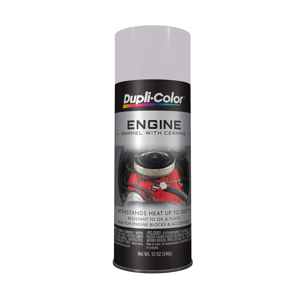 Dupli-Color De1615-6 Pk Engine Enamel Spray Paint With Ceramic - Aluminum - 12 Oz Aerosol Can Pack Of 6
