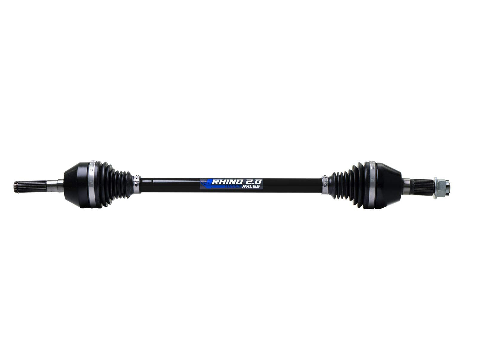 SuperATV Heavy Duty Rhino Front Axle for Polaris Sportsman 550/850/1000, 4340 Chromoly Steel, Maximized Shaft Size, Front