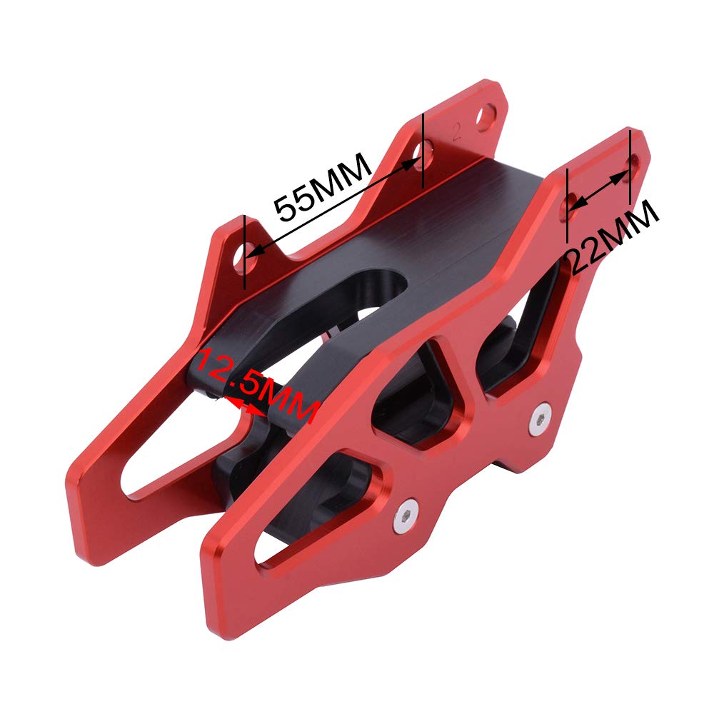 CNC Chain Guard Guide Protector Protection for for CR125R CR250R CRF250R CRF450R CRF250X CRF450X CR 250R CRF 2005-2007 05 06 07